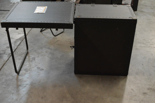 Genuine Military Portable Mobile Field Desk, Lockable with Stool NSN: 7110-00-267-1999