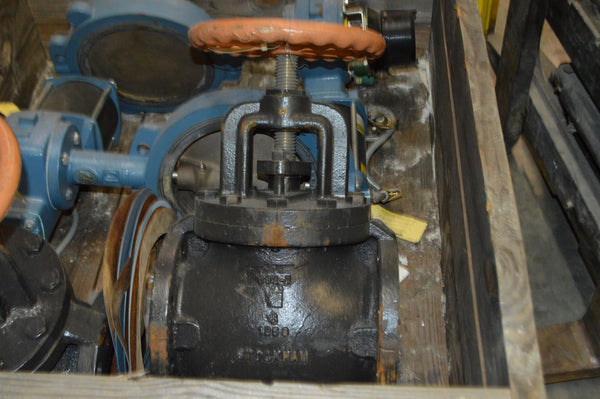 6" STOCKHAM GATE VALVE Double Disc