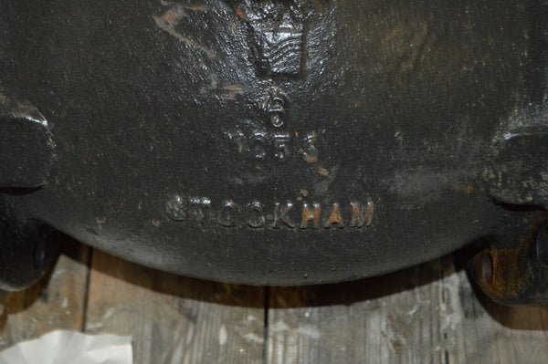 6" STOCKHAM GATE VALVE Double Disc