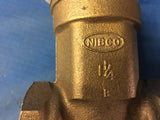 Nibco 1-1/4" Threaded Gate Valve P/N:T-22 NSN:4820-00-137-1728