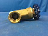 Nibco 1-1/4" Threaded Gate Valve P/N:T-22 NSN:4820-00-137-1728