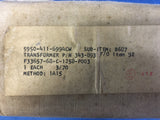 CMC Electronics Transformer NSN:5950-00-411-6994 Model:343-893