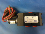 NOS 24V 3/8'' 3 Way 30-150PSI Aluminum Solenoid Air Valve Model:375-02-087-37 NSN:4810-01-287-7801 P/N:3750208137