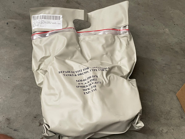 Belzona A-A-52022 Collapsible Fabric Tank Repair Kit NSN:5430-01-359-1078