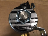 Parker Solenoid Valve, 1/4 NPT, 5-300 PSI, P/N:IAWDWG Model: 11669826 NSN: 4810-01-140-8221