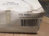 (2PC) C2G RJ45/DB9M Modular Adapter CTG #02946 NSN:5935-01-504-6149 P/N:adbj20-E3-pl75X