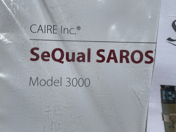 NEW!!! CAIRE SAROS 3000 Oxygen System Military Field + battery + accessories