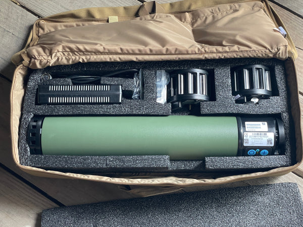 NEW!!! CAIRE SAROS 3000 Oxygen System Military Field + battery + accessories