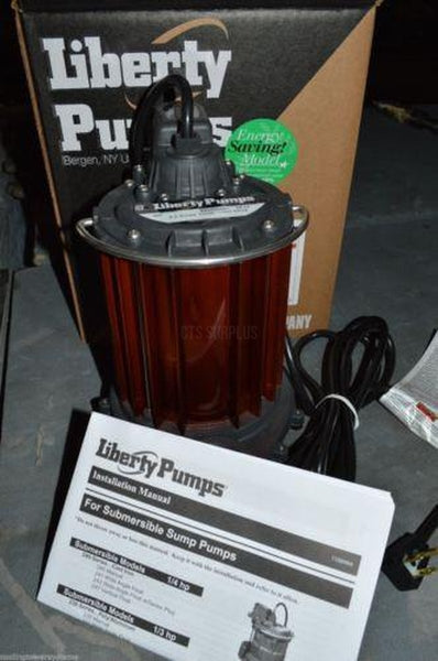 Water Pump, 1/3HP, Submersible, Liberty, New Warranty 230-Series