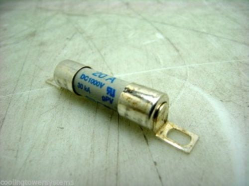 SIBA Fuses 10x38mm 20A, 1000V DC 30kA