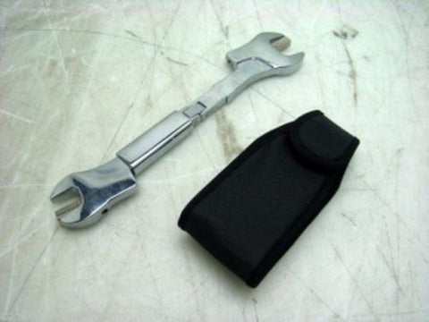 Mastermind Tools Flip-to-Fit Folding Adjustable Wrench 5/16" to 1" SMC