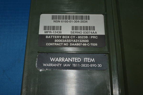 Military Radio Manpack Sincgars Battery Box CY-8523
