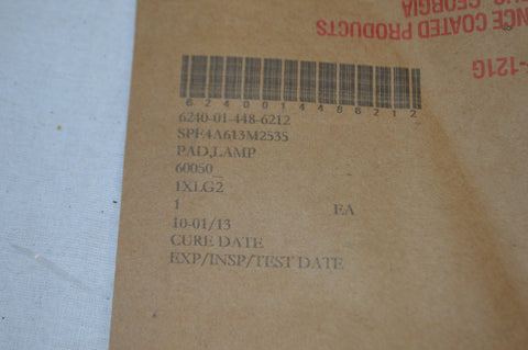 Lamp Pad NSN:6240-01-448-6212 P/N:60050
