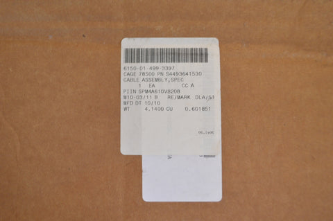 E Special Purpose Cable Ass'y for use w/ M871a3,22.5 ton & Low Bed Semitrailer NSN:6150-01-499-3397 P/N:54493641530