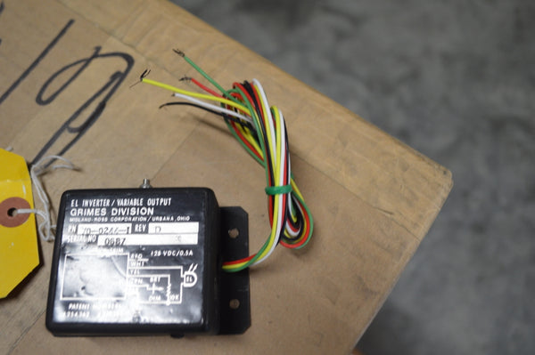 Static Power Inverter 28VDC/0.5AMP NSN:6130-01-362--5291 P/N:70-0244-1