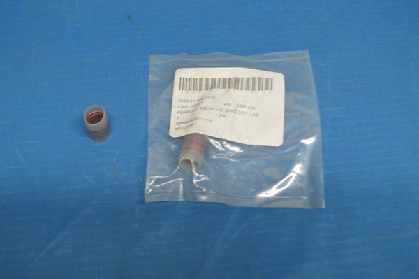 75pc Military Spec Insulated Metallic Shielded Cable Ferrule OD.44 x ID.40 nsn: 5940-01-008-7728