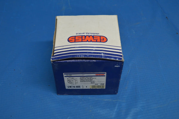 GEWISS GW70405 32 AMP 3 POLE 400V ROTARY ISOLATOR IP65 NSN: 593001SWITCHS P/N GW70405