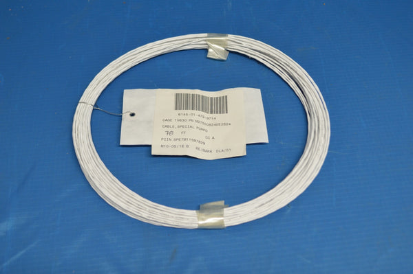 24 AWG Electrical Special Purpose Cable 78FT NSN: 6145-01-479-9714 P/N: M27500B24WE2524