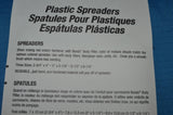 Bondo 357 Self-Cleaning Plastic Spreader Set, Assorted Sizes, 3-Pack NSN:5120-01-412-5652 P/N:357