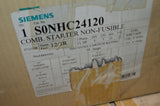 Siemes SONHC24120 Combination Starter Non-Fusible NSN: 6110-01-346-5578 P/N: S0NHC24120