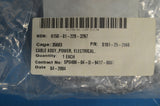 NOS Military Cable Assembly,Power,Electrical, NSN:6150-01-220-3267 P/N:S101-25-2968