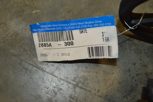 3" GATE VALVE  NSN: 4610DSWATERPU