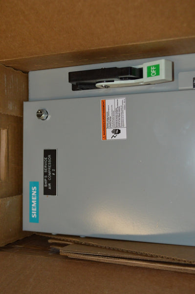 Siemens Control Panel, Heavy Duty Motor Starter nsn: 6110-01-441-5149 p/n: d68793-044
