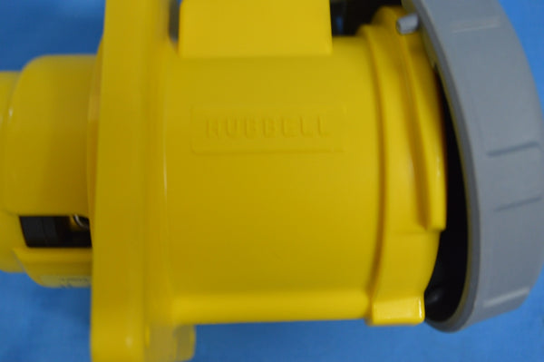 Hubbell HBL360R4W Pin and Sleeve IEC Receptacle, 2 Pole, 3 Wire, 60 amp, 125V NSN: 5970DSINSULA1