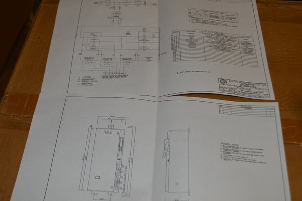 Siemens Control Panel, Heavy Duty Motor Starter nsn: 6110-01-441-5149 p/n: d68793-044