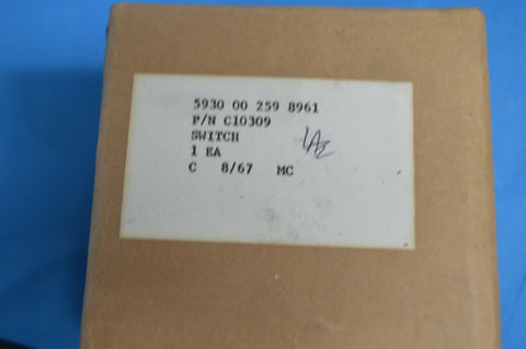 Arrow H&H Rotary Switch Bakelite 10A 125V P/N OA1251V NSN 5930-00-259-8961