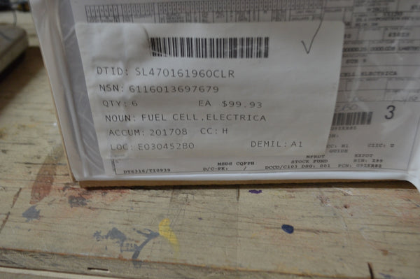 Teledyne Analytical Instruments C06689-B3M Electrical Fuel Cell Oxygen Sensor NSN 6116-01-369-7679