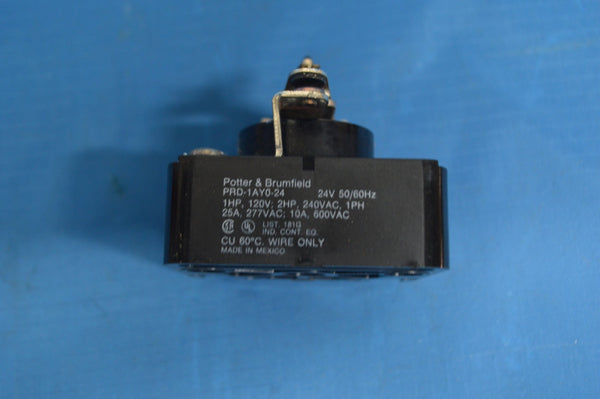 P&B Control Components P/N:PRD1AYO-24V Relay 24V 50-60HZ