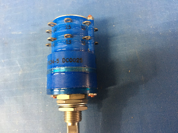 Cole Instrument Rotary Switch NSN:5930-01-359-4851 Model:3600-4411-5