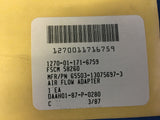 NOS Air Flow Adapter NSN: 1270-01-171-6759 P/N: 13075697-3