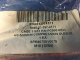 New!!! Square D Aluminium Compression Sleeve PC500-6533MCM *Lot of 3* NSN:5940-01-397-4171 P/N:PC500-6533