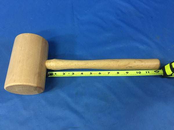 NEW!!! Wooden Mallet 15" Length 12" Handle 3/12" Head NSN:5120DSHAMMERO