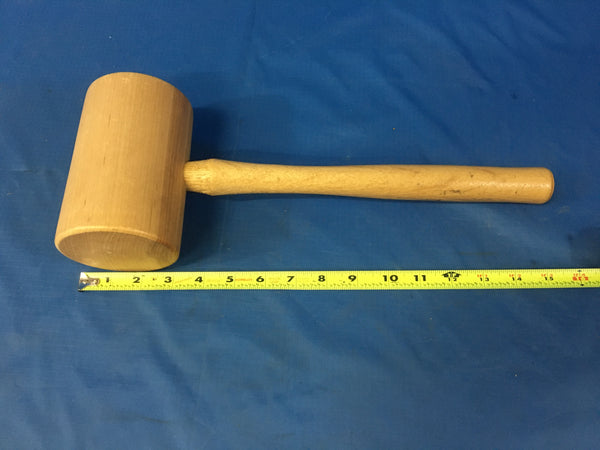 NEW!!! Wooden Mallet 15" Length 12" Handle 3/12" Head NSN:5120DSHAMMERO