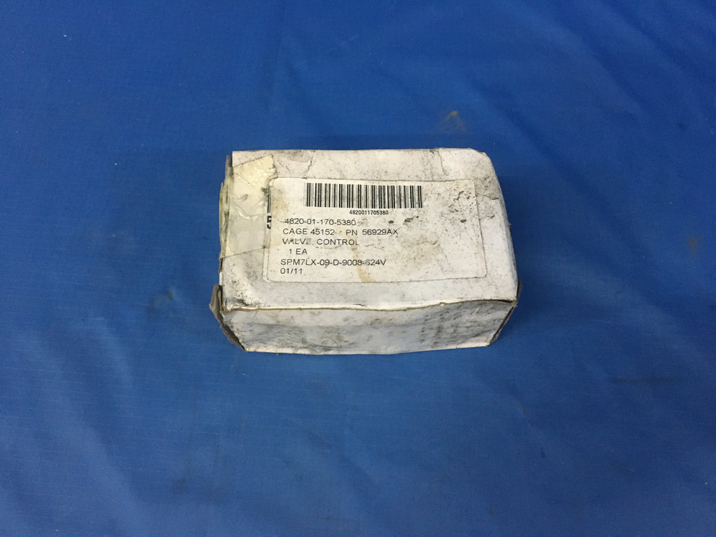 Control Valve NSN: 4820-01-170-5380 P/N: 56929AX