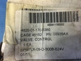 Oshkosh Control Valve for M977 NSN:4820-01-170-5380 Model:T-243850-F  P/N:56929AX P/N:279000N