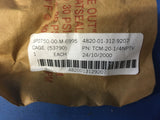 Stauff Corp 1/4" Pneumatic Tank Valve NSN:4820-01-312-9207 Model:TCM-20-1/4NPTV