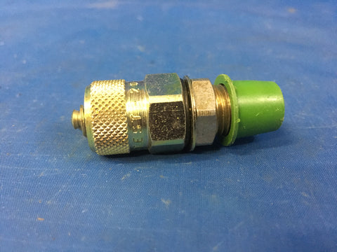 Stauff Corp 1/4" Pneumatic Tank Valve NSN:4820-01-312-9207 Model:TCM-20-1/4NPTV