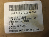 NOS Northrop Grumman Systems Corp Special Scale Meter NSN:6625-01-012-6560 P/N:3675008-026 Model:9-2150-107
