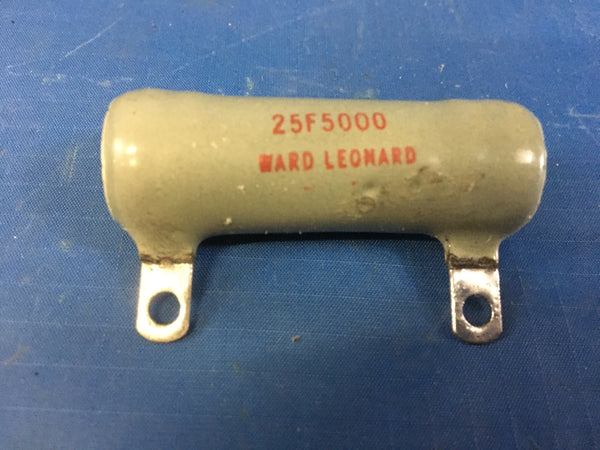 Vintage Ward Leonard 25F5000 Resistor NSN:5999-00-903-6286