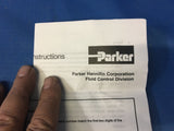 Parker Hannifin Gold Ring Solenoid Valve Model:12F23C2148ACFGC05 NSN: 4810-01-019-8944