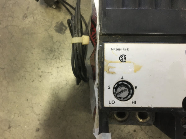 G.E. TJC36600H Mag-Break Motor Circuit Protector 600 Amp 3 Pole 600 Vac TJC