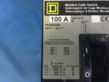 Square D 3P 100A 600V~250V Circuit Breaker FH36000M