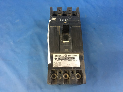 TFJ236Y225 General Electric Type TFJ Molded Case Switch 3P 225A 600VAC