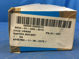 Pollak 2-Position Ignition Rotary Switch,On-Off P/N:31-291 NSN:5930-01-336-3013