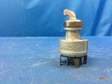 Pollak 2-Position Ignition Rotary Switch,On-Off P/N:31-291 NSN:5930-01-336-3013