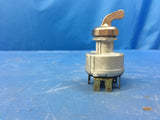 Pollak 2-Position Ignition Rotary Switch,On-Off P/N:31-291 NSN:5930-01-336-3013